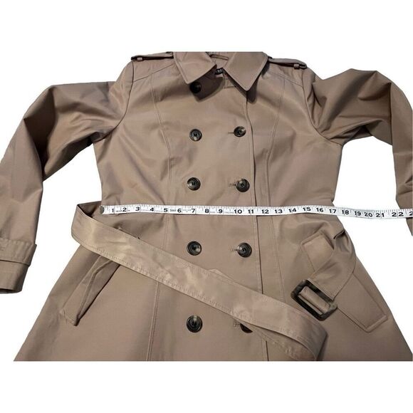 Lauren Ralph Lauren Tan Trench Coat - Picture 8 of 11